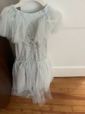 Tutu Du Monde Pale Blue Tulle Party Dress with Sequin Bodice